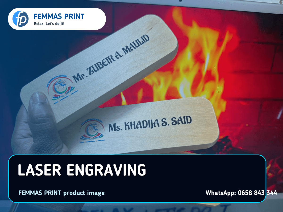 Laser Engraving by FEMMAS PRINT