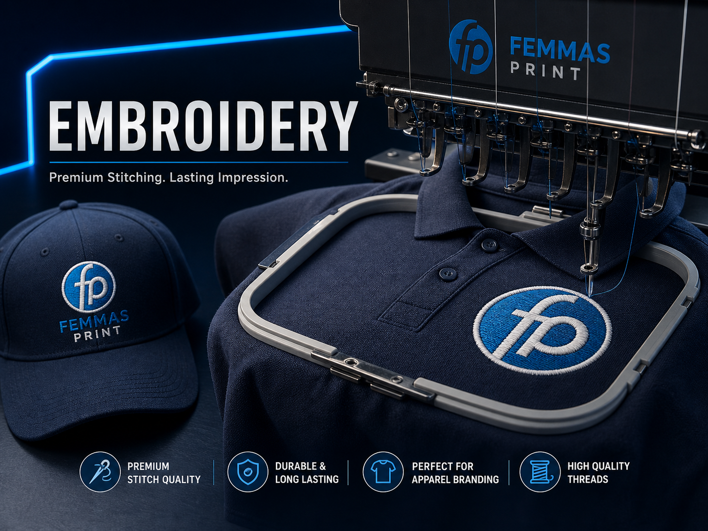 Embroidery by FEMMAS PRINT