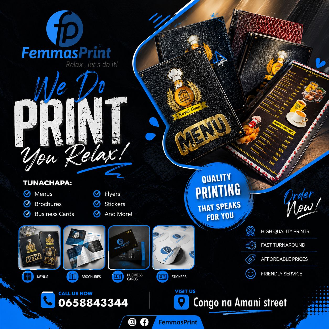 Flyers sample by FEMMAS PRINT