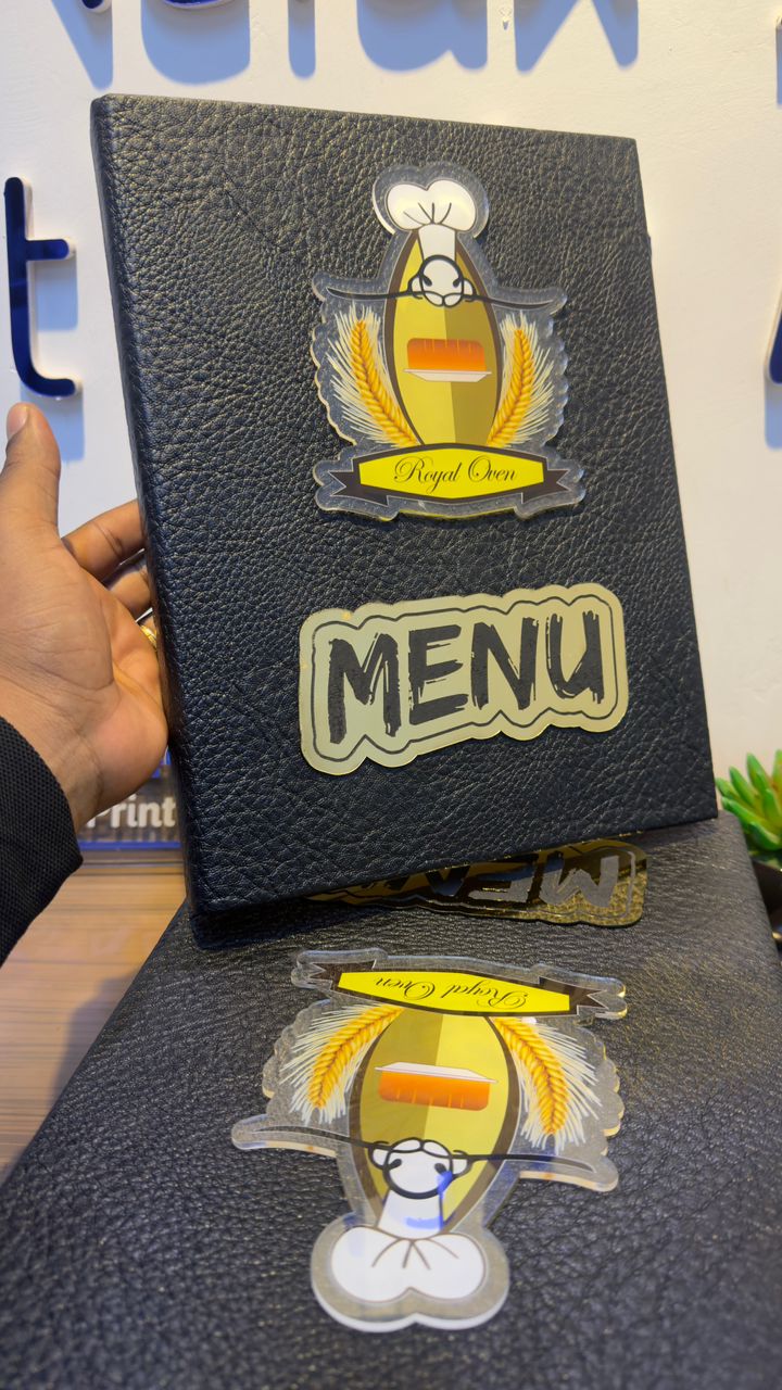 Menus sample by FEMMAS PRINT