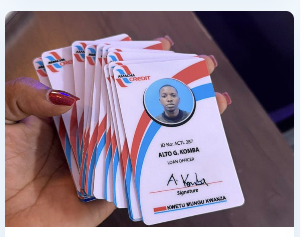PVC cards sample by FEMMAS PRINT
